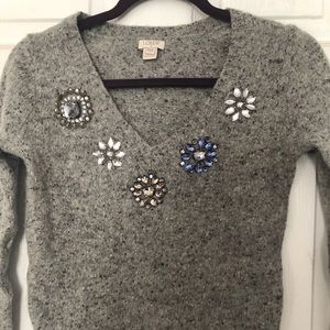 J crew gem sweater 💎
